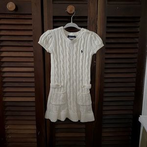 NWOT Ralph Lauren sweater dress 3T